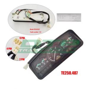 TE250.487 , Cluster meter ( combined instrument ) for Foton Lovol TE254 / TE250A series tractor TE250.487 , Cluster meter ( combined instrument ) for Foton Lovol TE254 / TE250A series tractor